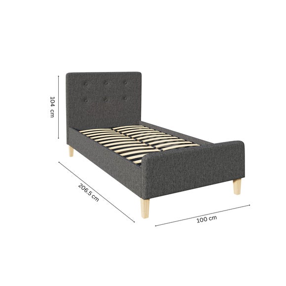 Ashbourne Fabric Bed Frame, product image 10