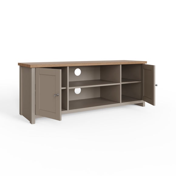 Lancaster TV Unit, Grey and Oak for TVs up to 55"