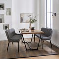 Montreal 2 Seater Dining Bench, Faux Leather, 133cm, product image 1