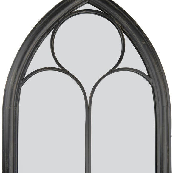 Gothic Arched Indoor Outdoor Full Length Wall Mirror