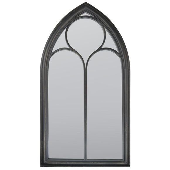 Gothic Arched Indoor Outdoor Full Length Wall Mirror