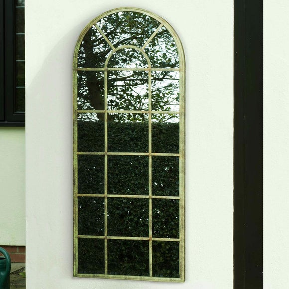 Tulip Antique Indoor Outdoor Wall Mirror, product image 1