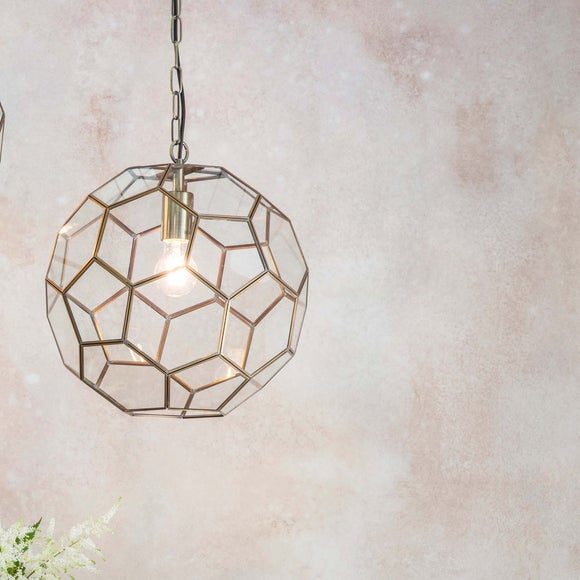 Vogue Hillier Gold Pentagon Pendant Light