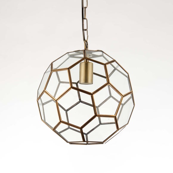 Vogue Hillier Gold Pentagon Pendant Light
