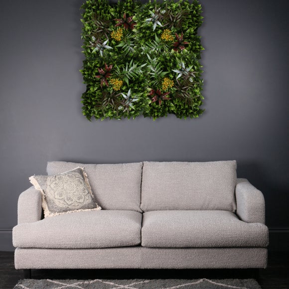 Artificial Textured Flower Wall Panels