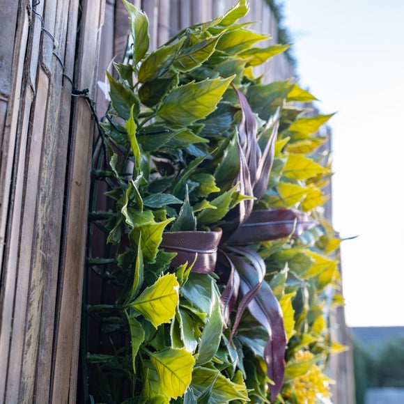 Artificial Textured Flower Wall Panels
