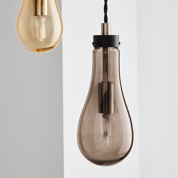 Verne Glass 6 Light Cluster Ceiling Light