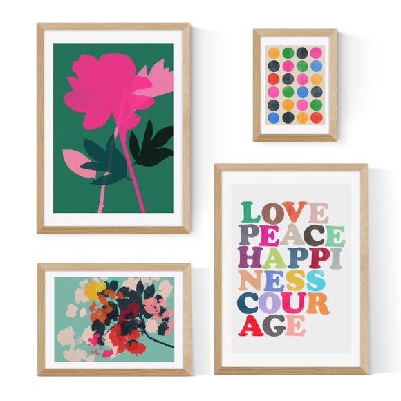 Set of 4 East End Prints Happiness Prints, product image 4
