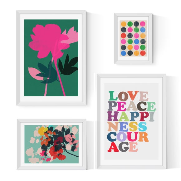 Set of 4 East End Prints Happiness Prints, product image 8