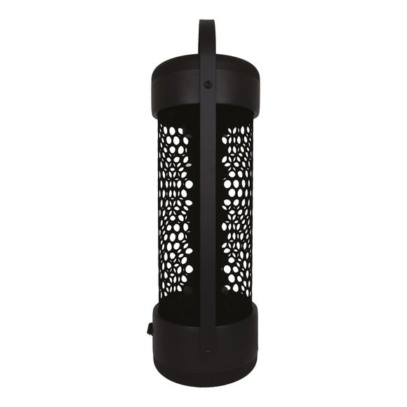1200W Igenix Portable Outdoor Tower Heater Black