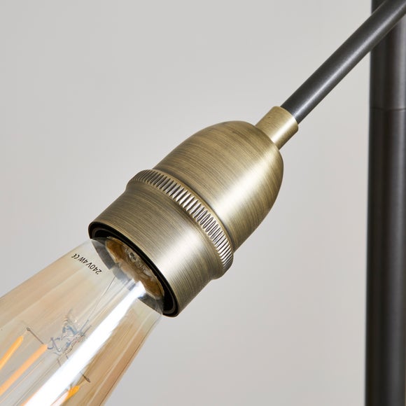 Marsden Industrial 4 Light Floor Lamp