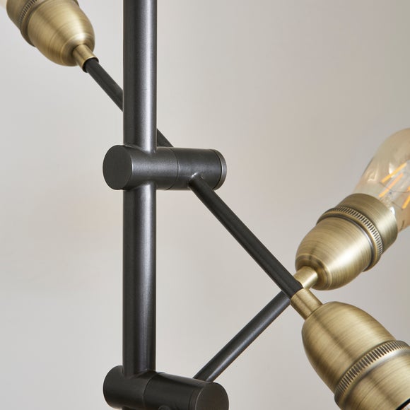 Marsden Industrial 4 Light Floor Lamp