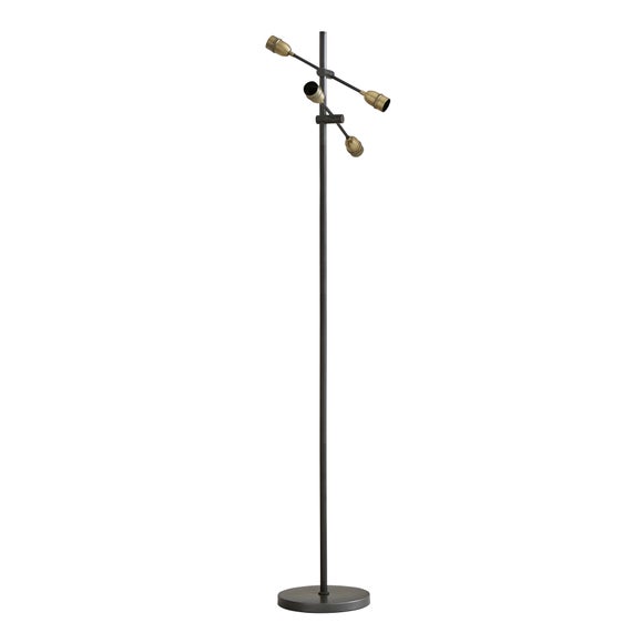 Marsden Industrial 4 Light Floor Lamp