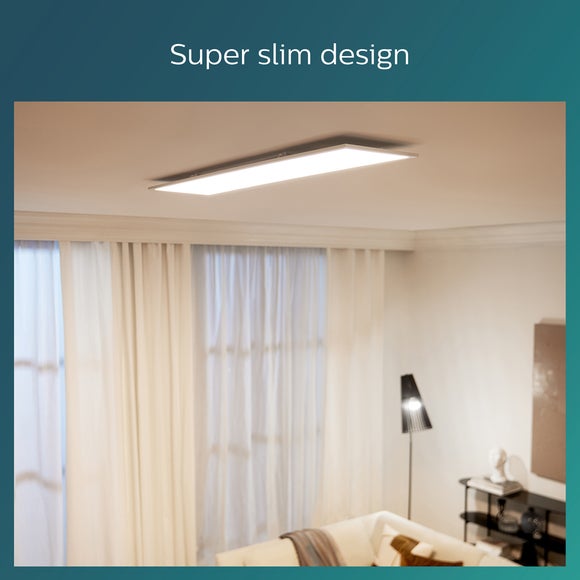 Philips Warm White Panel Integrated LED Flush Ceiling Light