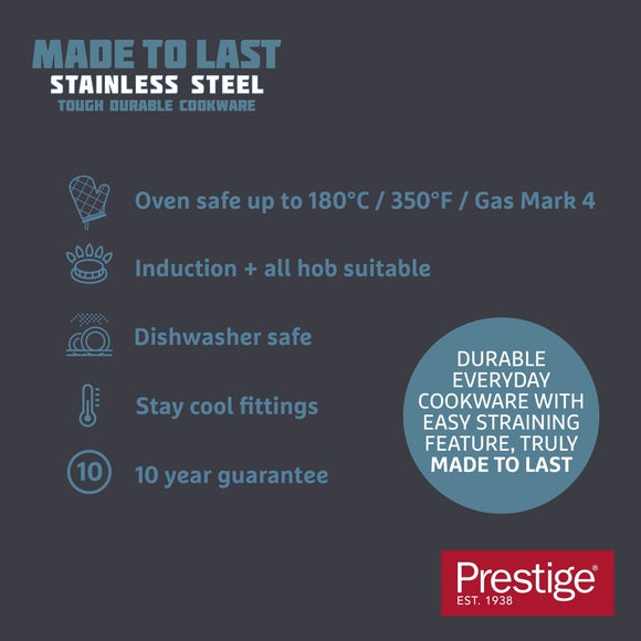 Prestige Made to Last 5 Piece Pan Set