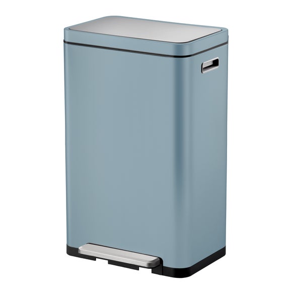 EKO X Cube 30 Litre Titanium Blue Pedal Bin