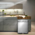 EKO Ecocasa 30/30 Litre Stainless Steel Pedal Bin