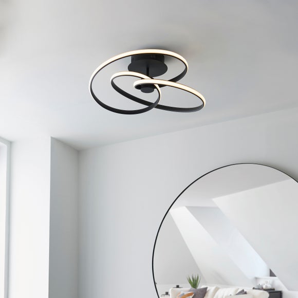 Vogue Apollo Flush Ceiling Light