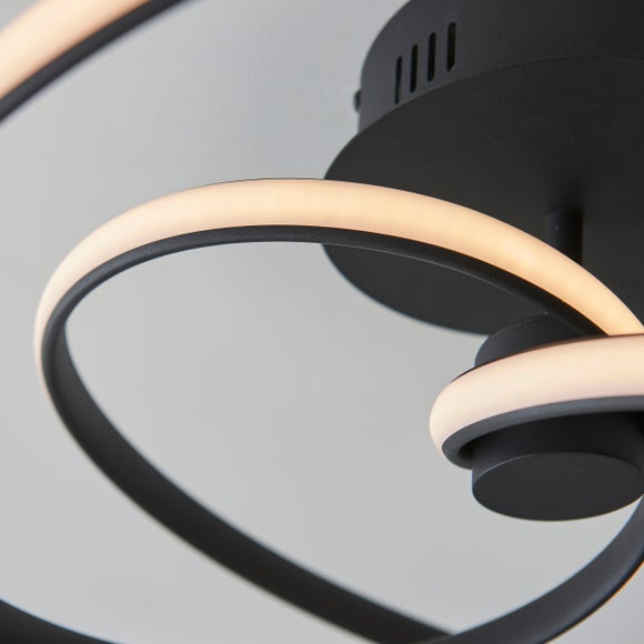 Vogue Apollo Flush Ceiling Light