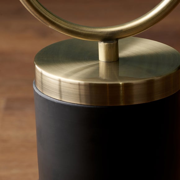 Florence Black Floor Lamp