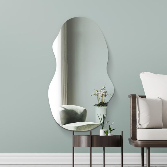 Lacuna Frameless Pond Full Length Wall Mirror, product image 1