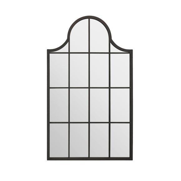 Arcus Crown Arched Window Indoor Outdoor Wall Mirror, product image 3