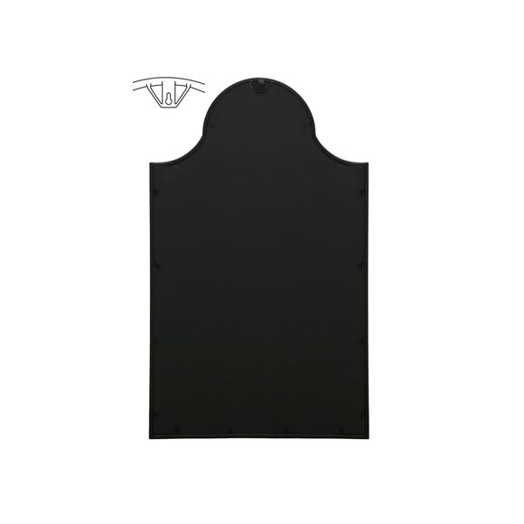 Arcus Crown Arched Window Indoor Outdoor Wall Mirror, product image 4