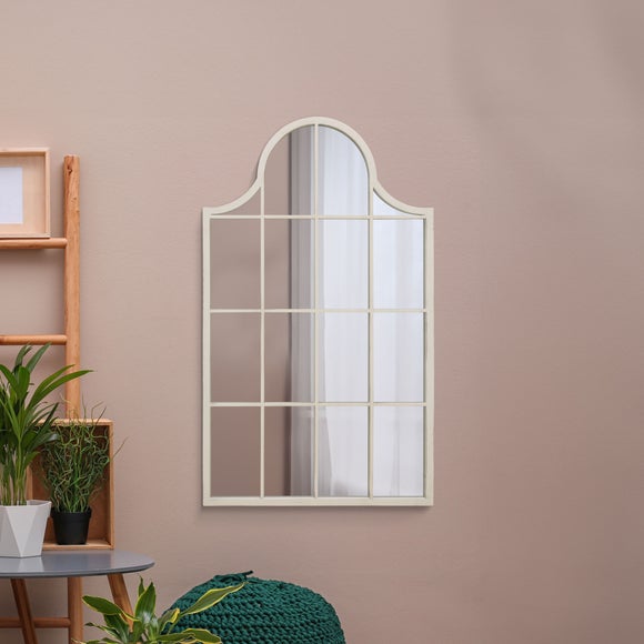Arcus Crown Arched Window Indoor Outdoor Wall Mirror, product image 5