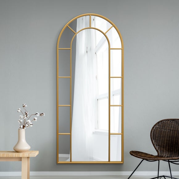 Arcus Denestra Arched Indoor Outdoor Full Length Wall Mirror, product image 9