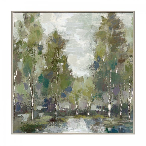At Dawn by Silvia Vasileva Framed Canvas