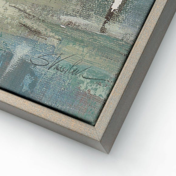 At Dawn by Silvia Vasileva Framed Canvas