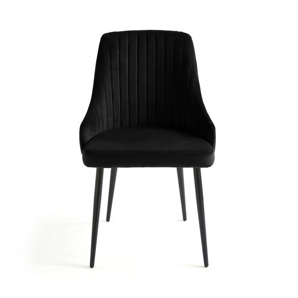 Shea Set of 2 Dining Chairs, Velvet, product image 5