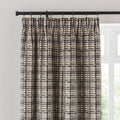Roxana Cut Velvet Pencil Pleat Curtains, product image 1