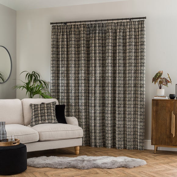 Roxana Cut Velvet Pencil Pleat Curtains, product image 18