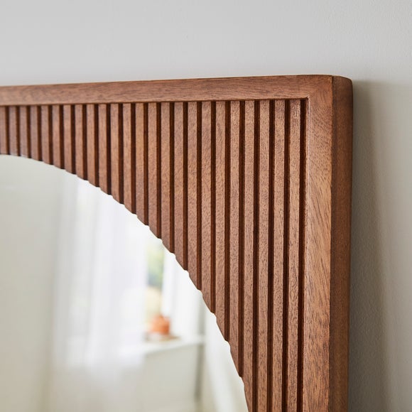 Khari Mango Wood Rectangle Full Length Leaner Mirror