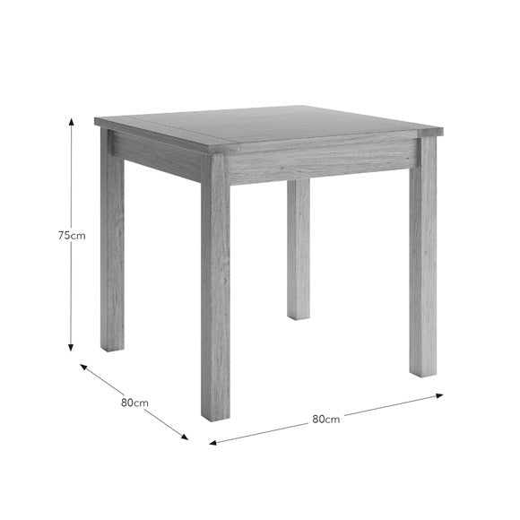 Olney Compact 4 Seater Square Dining Table, product image 24