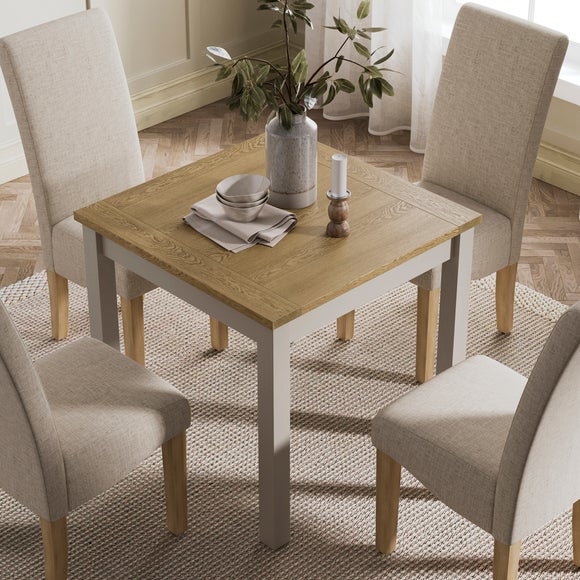 Olney Compact 4 Seater Square Dining Table, product image 10