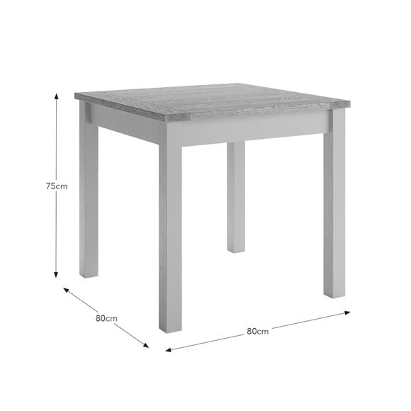 Olney Compact 4 Seater Square Dining Table, product image 16