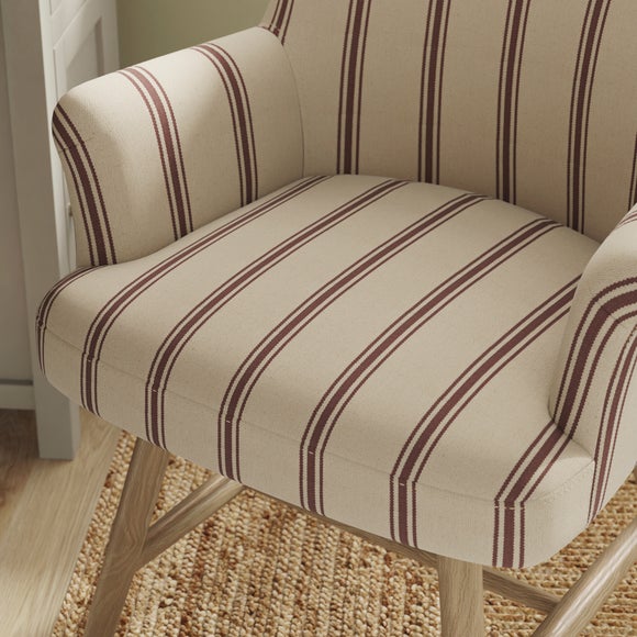 Petit Folkstone Stripe Swivel Office Chair