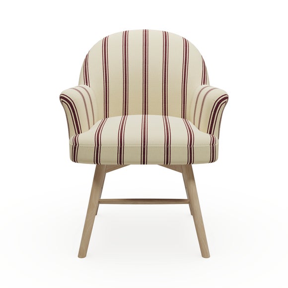 Petit Folkstone Stripe Swivel Office Chair