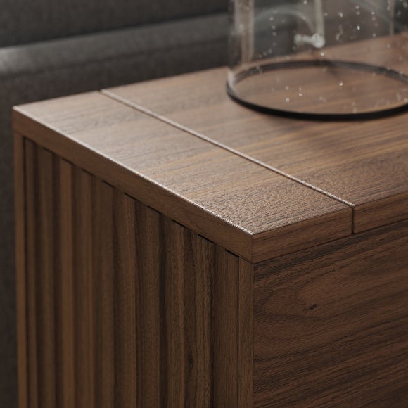 Bryant Behind Sofa Storage Unit, Walnut Effect