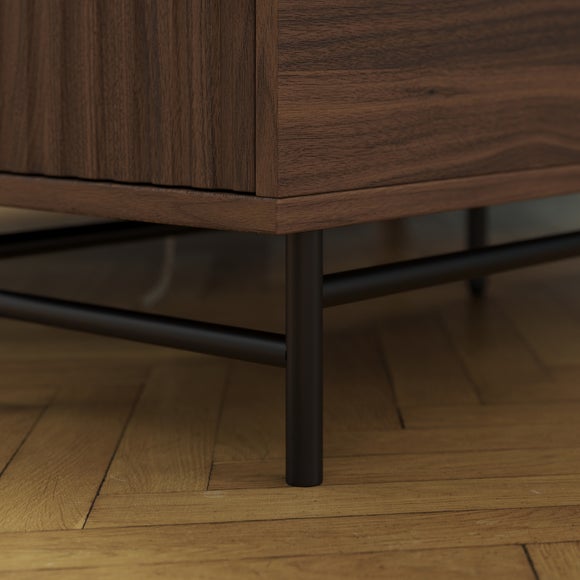 Bryant Behind Sofa Storage Unit, Walnut Effect