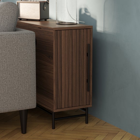 Bryant Behind Sofa Storage Unit, Walnut Effect