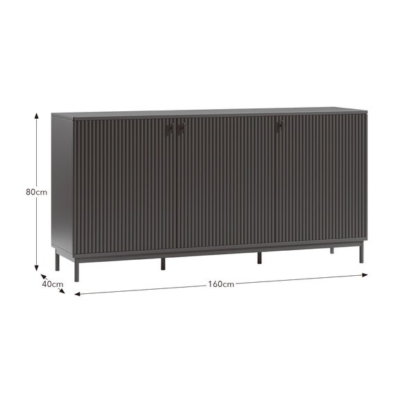 Elsie 3 Door Large Sideboard, product image 21