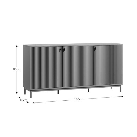 Elsie 3 Door Large Sideboard, product image 14