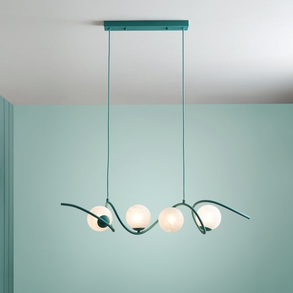 Wonder 4 Light Adjustable Diner Ceiling Light