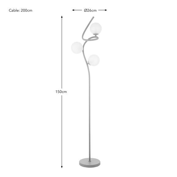 Wonder 3 Light Floor Lamp