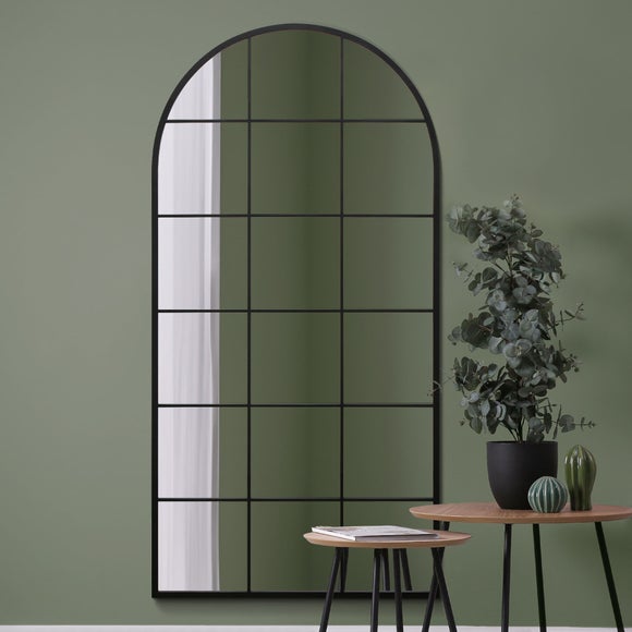 Arcus Arched Window Indoor Outdoor Full Length Wall Mirror, product image 9