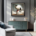 Cedar & Sage Happiness Is Framed Canvas