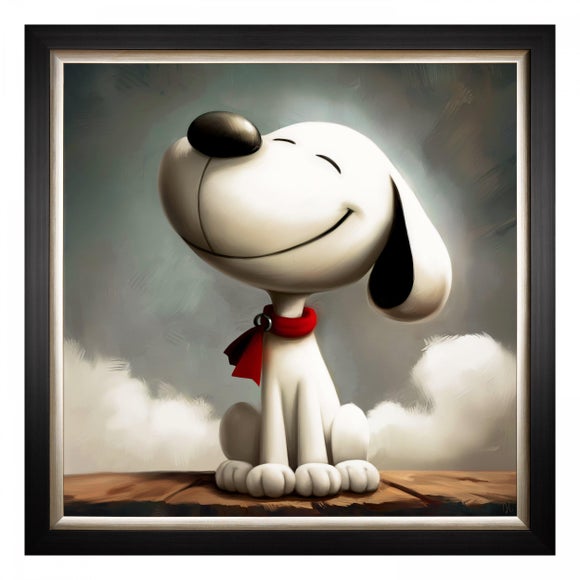 Cedar & Sage Happiness Is Framed Canvas